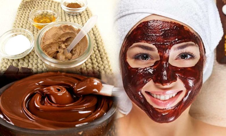 Homemade Chocolate Facemak Making recipes for glowing skin